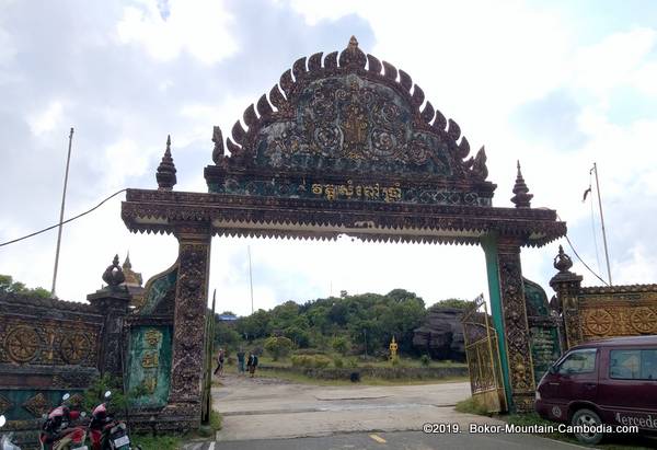 Wat Sampov Bram on Bokor Mountain.