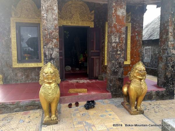 Wat Sampov Bram on Bokor Mountain.