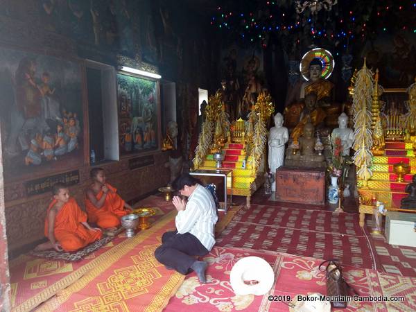 Wat Sampov Bram on Bokor Mountain.