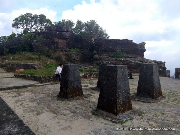 Wat Sampov Bram on Bokor Mountain.