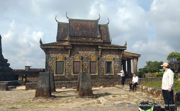 Wat Sampov Bram on Bokor Mountain.