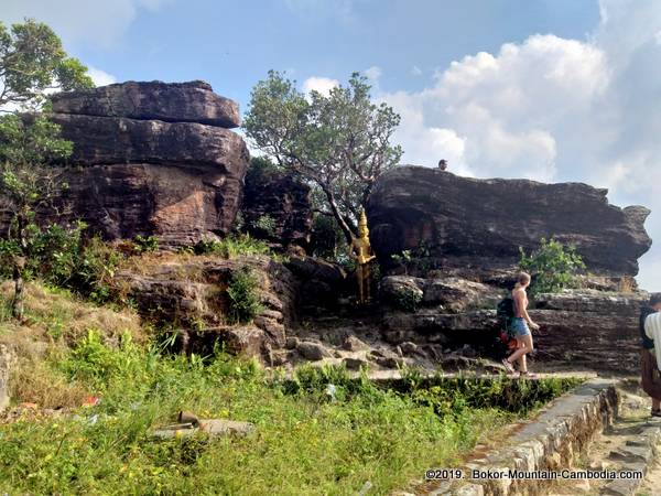 Wat Sampov Bram on Bokor Mountain.