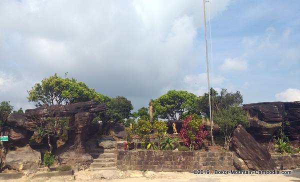 Wat Sampov Bram on Bokor Mountain.