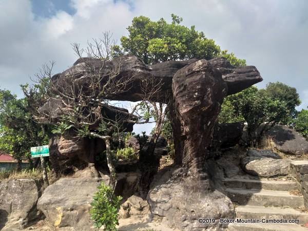 Wat Sampov Bram on Bokor Mountain.