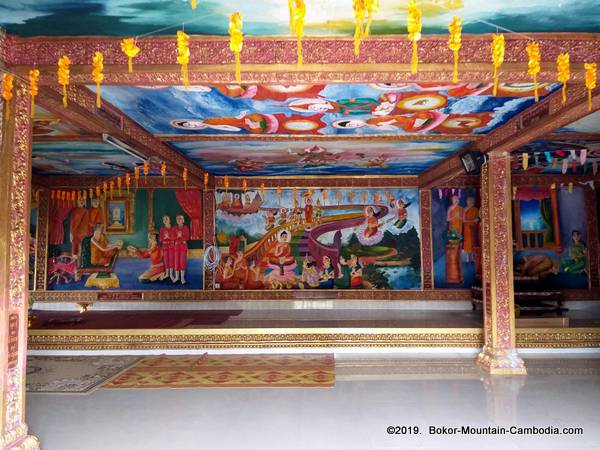 Wat Sampov Bram on Bokor Mountain.