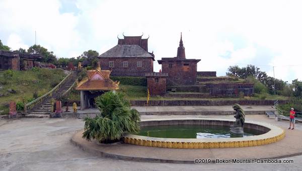 Wat Sampov Bram on Bokor Mountain.