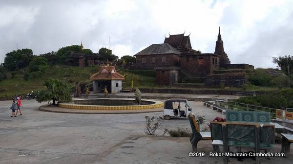 Wat Sampov Bram on Bokor Mountain.