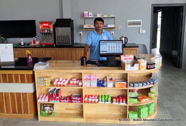 sokimex gas station and mini mart on bokor mountain