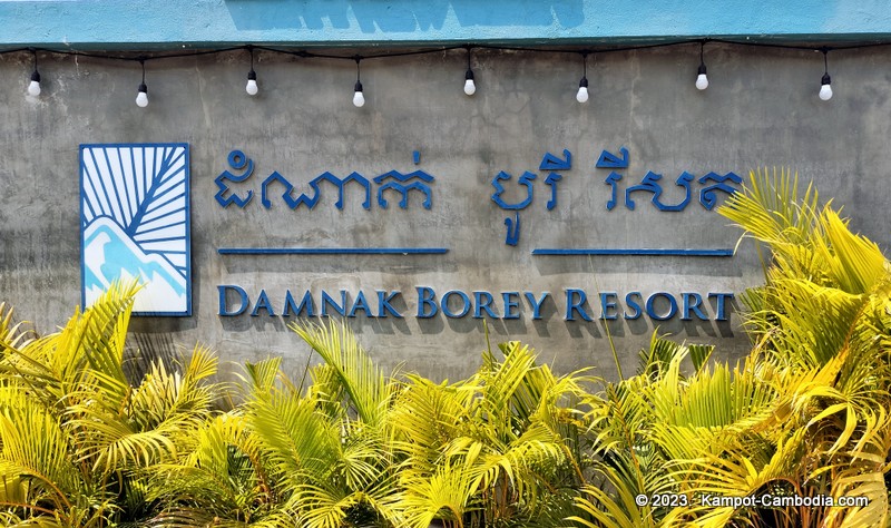 Damnak Borey Resort near Bokor Mountain in Kampot, Cambodia