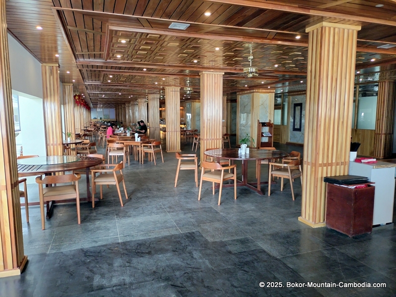 thansur sokha hotel on bokor mountain in kampot, cambodia