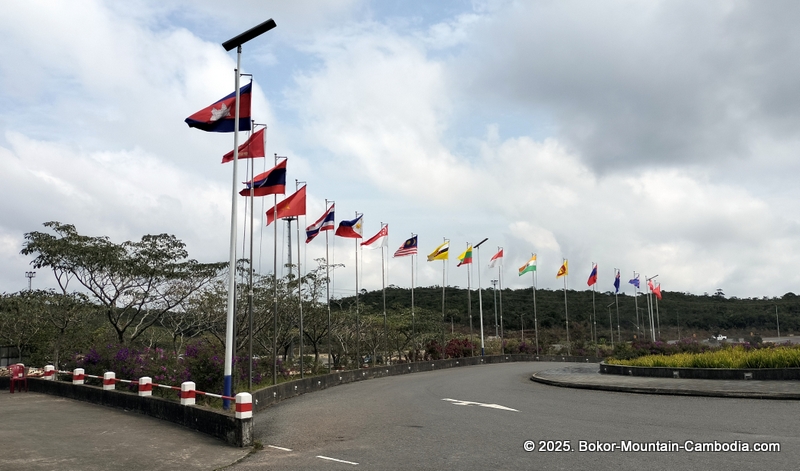 Sokha Lihua Casino and hotel on bokor mountain in kampot, cambodia