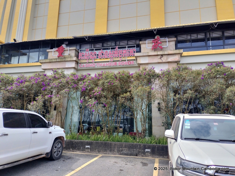 Sokha Lihua Casino and hotel on bokor mountain in kampot, cambodia