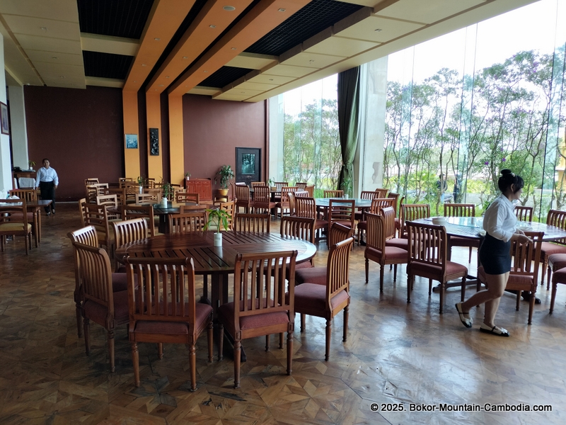 Sokha Lihua Casino and hotel on bokor mountain in kampot, cambodia