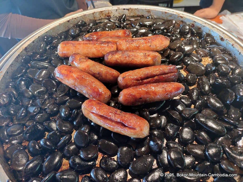 Tmaw Muk Yeak Cafe on Bokor Mountain in Cambodia