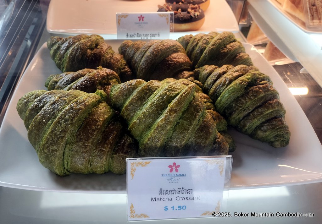 Mountain Lake Coffee on Bokor Mountain in Kampot, Cambodia.