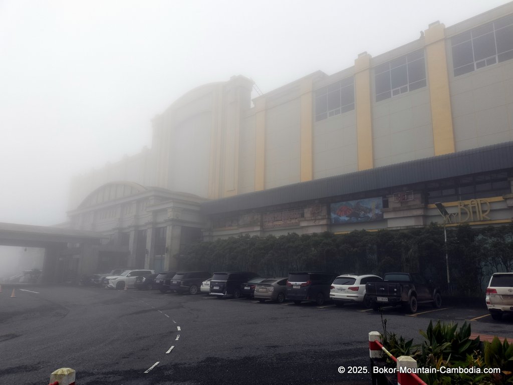 Sokha Lihua Casino and hotel on bokor mountain in kampot, cambodia