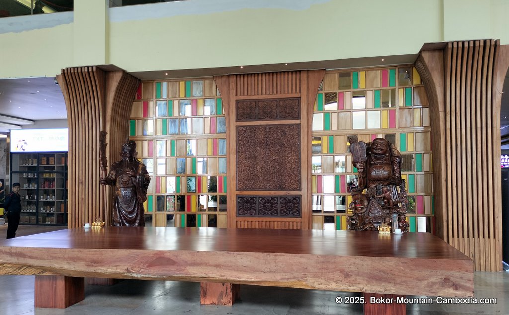 Sokha Lihua Casino and hotel on bokor mountain in kampot, cambodia