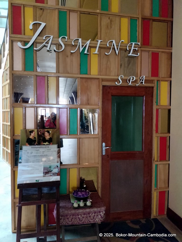 Sokha Lihua Casino and hotel on bokor mountain in kampot, cambodia