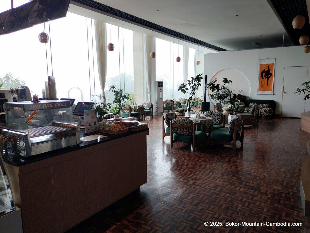 Sokha Lihua Casino and hotel on bokor mountain in kampot, cambodia