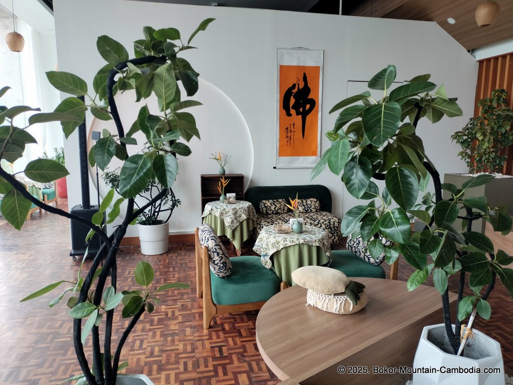 Sokha Lihua Casino and hotel on bokor mountain in kampot, cambodia