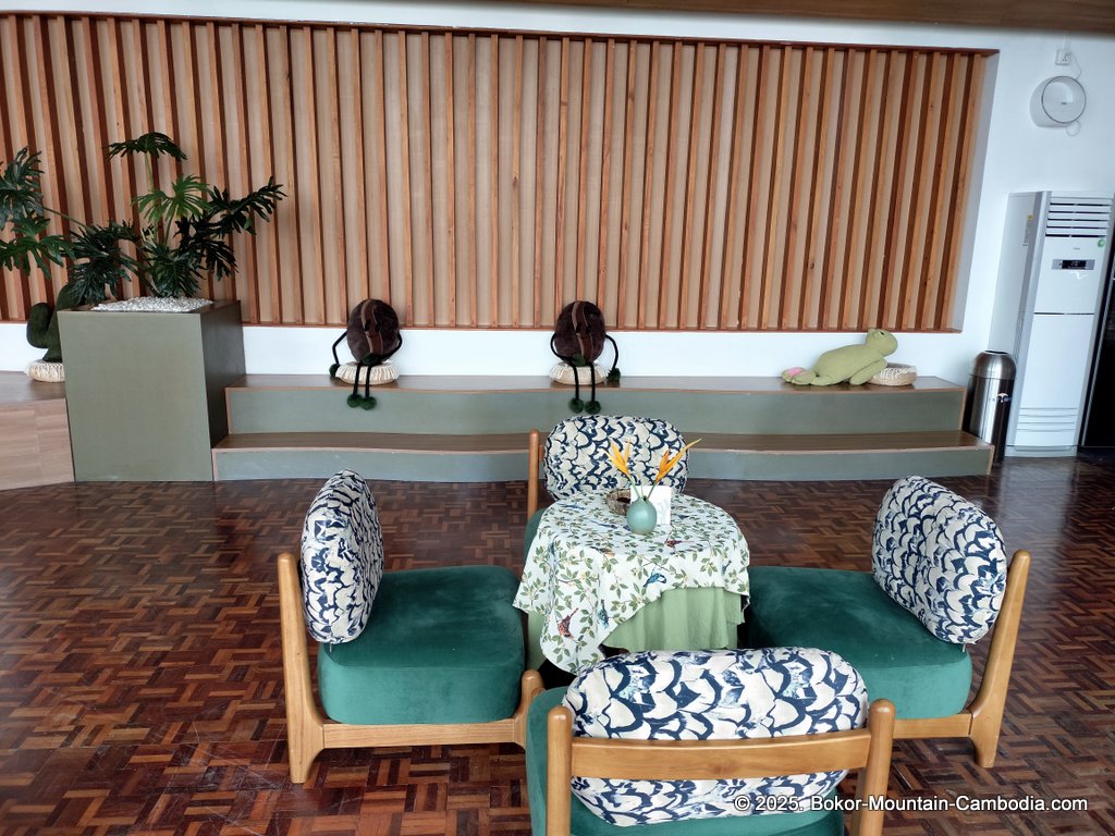 Sokha Lihua Casino and hotel on bokor mountain in kampot, cambodia