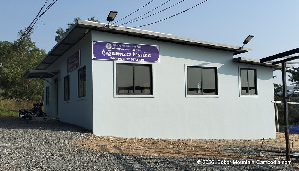 scenes around bokor mountain