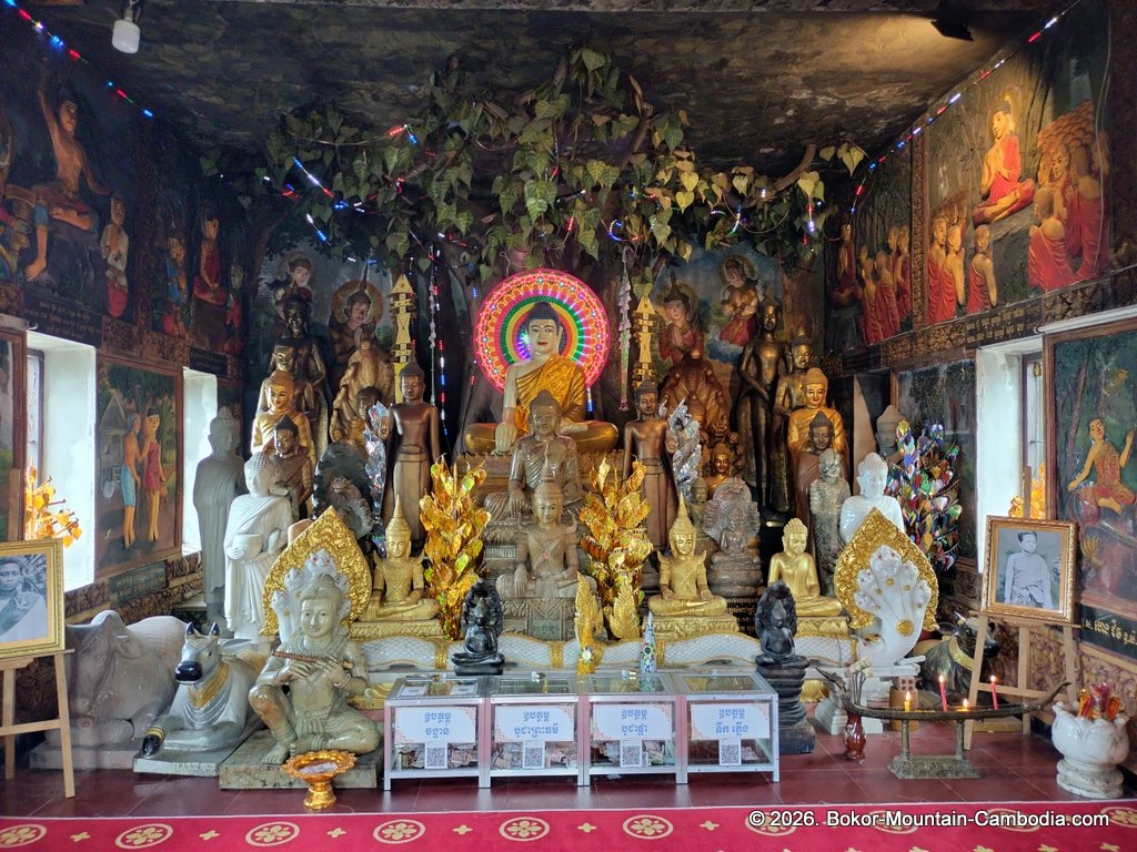 Wat Sampov Bram on Bokor Mountain.