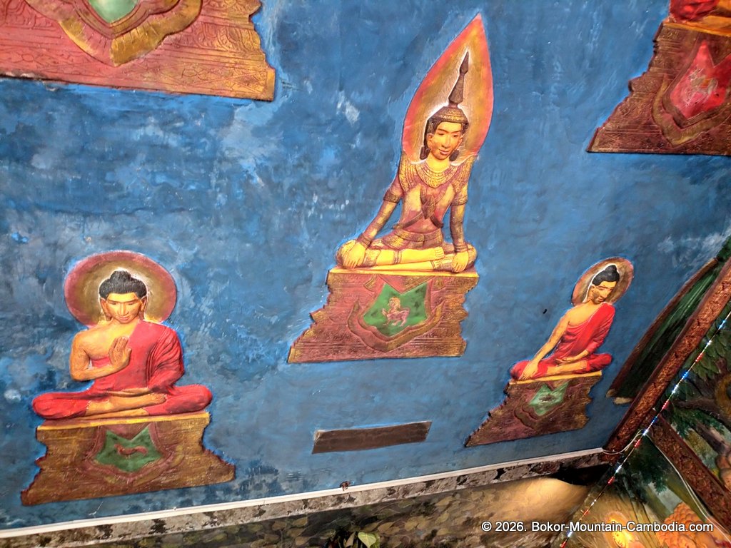 Wat Sampov Bram on Bokor Mountain.