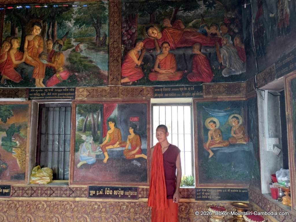 Wat Sampov Bram on Bokor Mountain.