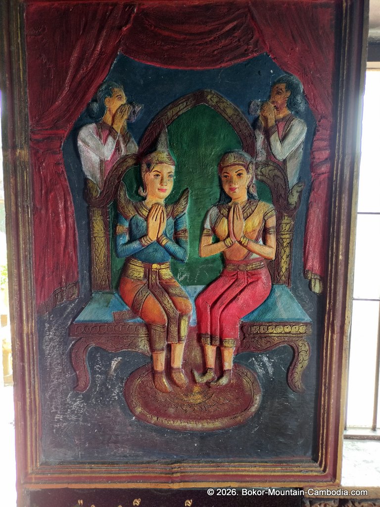 Wat Sampov Bram on Bokor Mountain.