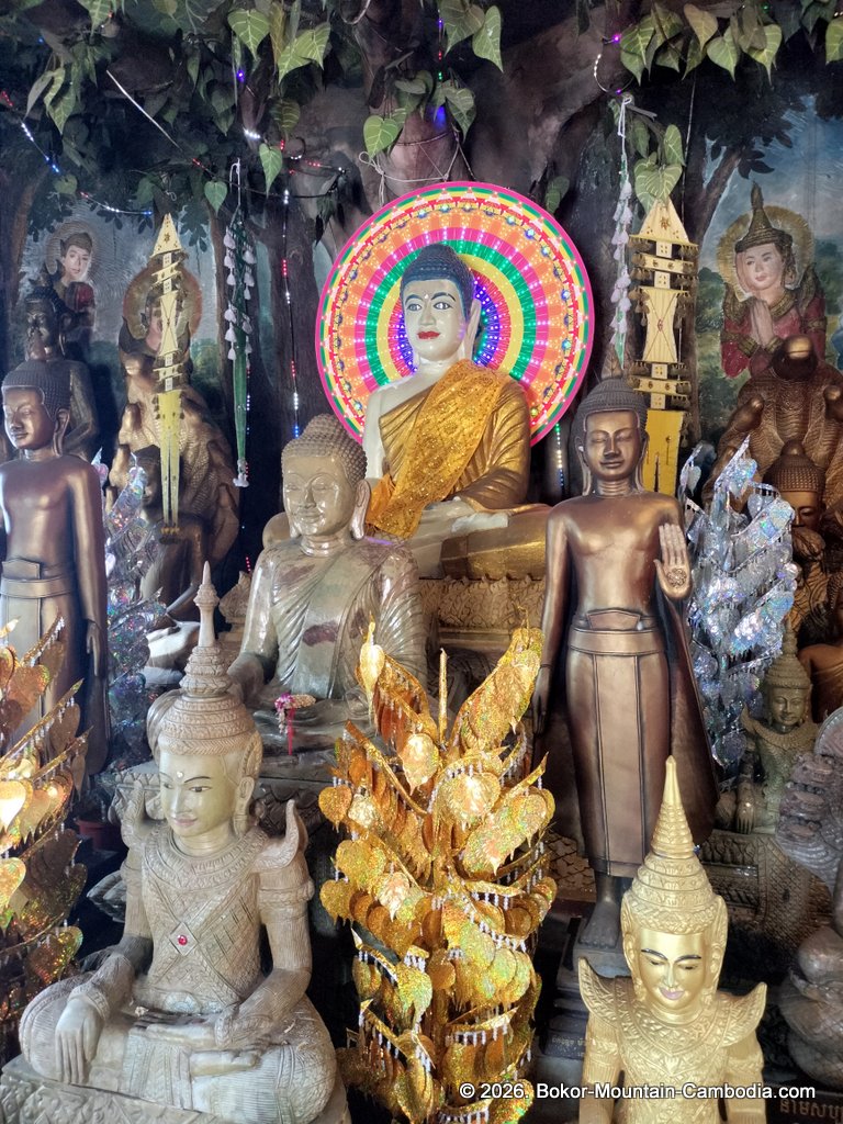 Wat Sampov Bram on Bokor Mountain.